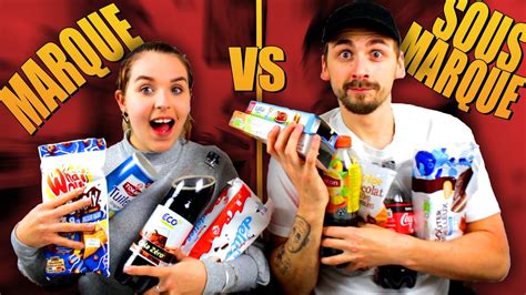 MARQUE VS SOUS MARQUE EN COUPLE PARTIE 2 YouTube