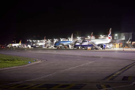 London City Airport, UK - Midstream Lighting