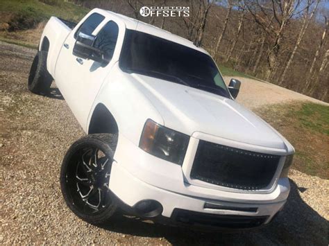 2008 Gmc Sierra 2500 Hd With 24x12 44 Ultra Villain And 30535r24