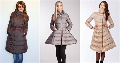 Стильные и красивые пуховики – длинные, короткие, ниже колена, с мехом ...