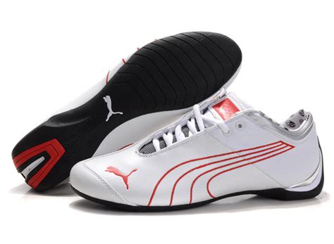 Women's Puma Ferrari Future Cat Shoes White/Red | Puma Ferrari footwear ...