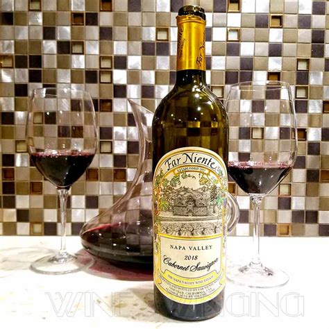 Far Niente Cabernet Sauvignon Wine Swinging