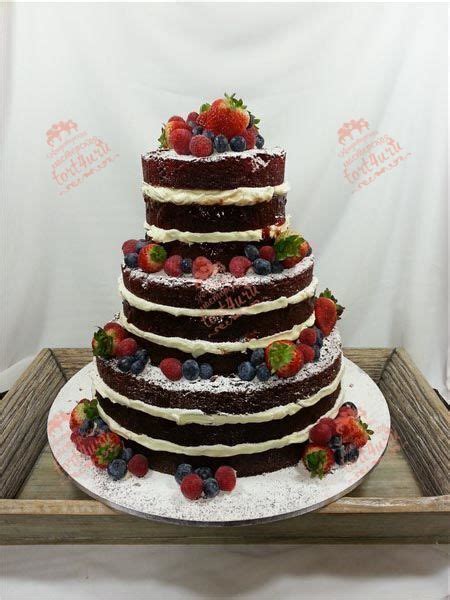 Торт в стиле Naked Cake Голый свадебный торт на заказ более 50 фото работ