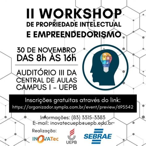 2º Workshop de Propriedade Intelectual e Empreendedorismo em Campina