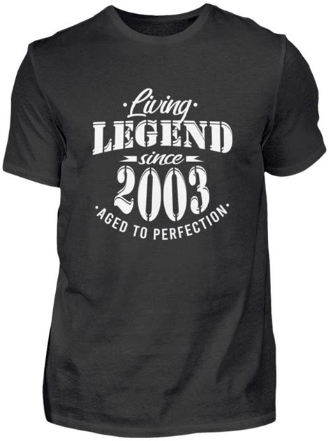 Lebende Legende Seit Mens Tshirts Mens Tops Aged To Perfection