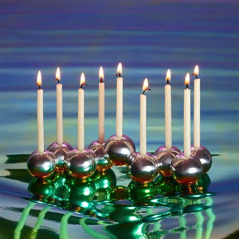 30 Modern Menorahs To Light Up Your Hanukkah Articulate Today