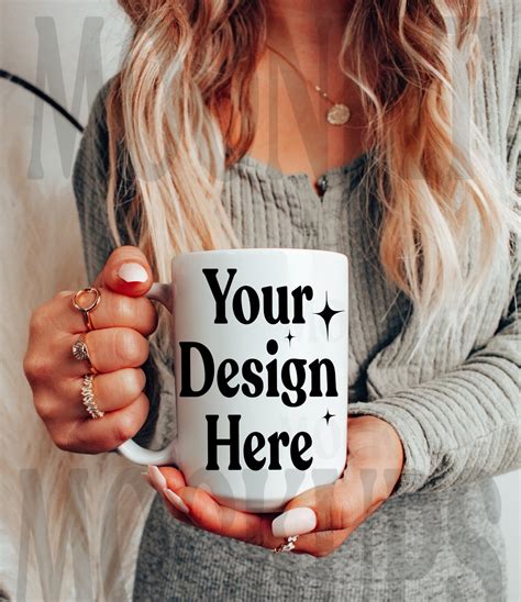 Mug Mockup 15oz Coffee Mug Mockup Smart Object Mug Mockup PSD Mug