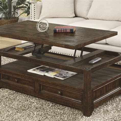 2024 Latest Wood Lift Top Coffee Tables