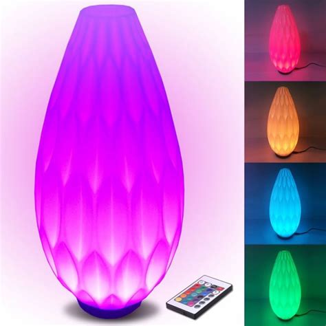 Desk Lamp Remote Control RGB Color Changing Night Light Mood Lamp