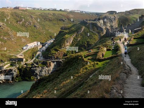 Tintagel Castle Hi Res Stock Photography And Images Alamy