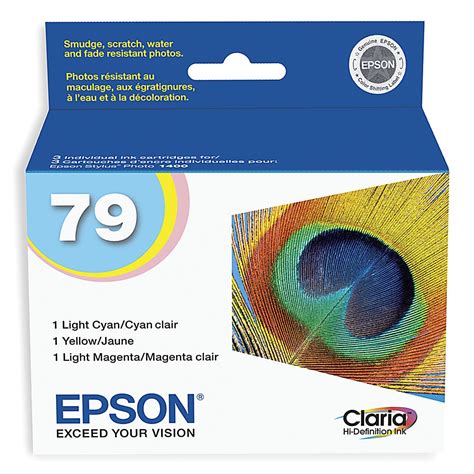 Epson Claria High Yield Cyan Magenta Yellow Ink Cartridges Pack