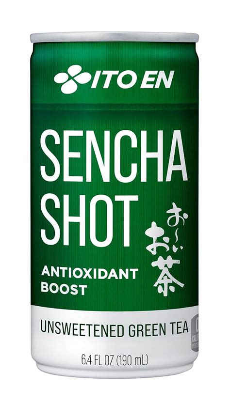 Ito En Sencha Shot Japanese Green Tea Ounce Pack Of