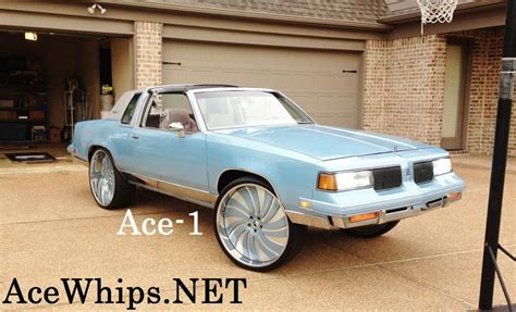 Ace 1 Dre S Outrageous Oldsmobile Cutlass On 26 Girato Forgiatos From Memphis