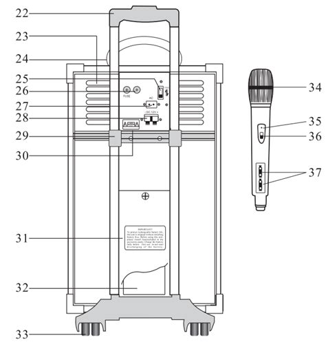 Pyle Pwma930ibt Wireless Bt Portable Pa Speaker System User Manual