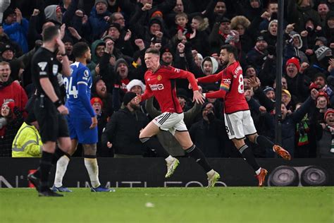 Man Utd Vs Chelsea Live Premier League Result Final