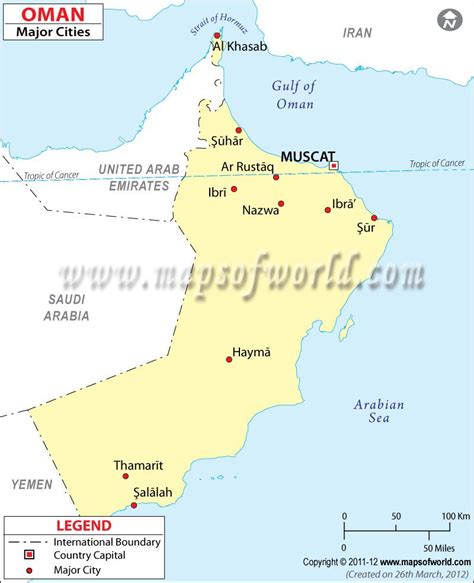 map of oman cities - Google Search Salalah, Arabian Sea, Amazing Race ...