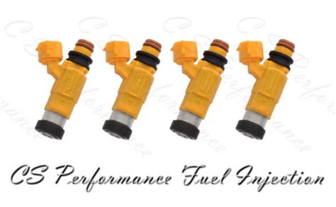 OEM Nikki Fuel Injectors Set 4 CDH 275 For 1997 2000 Mitsubishi 2 4L