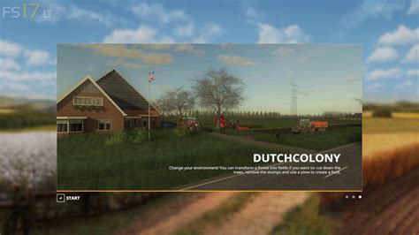 Dutchcolony Map V 1 2 FS19 Mods