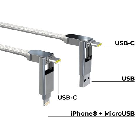 Rolling Square Incharge Xl Cable Lightning Usb C Usb Ports