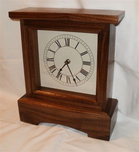 Diy Wooden Mantel Clock - WOODWORKING