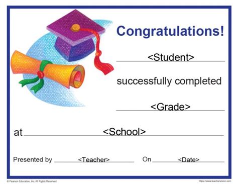 40+ Graduation Certificate Templates & Diplomas - PrintableTemplates