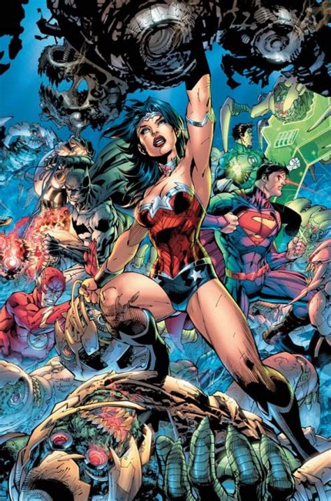 The Art Of Jim Lee Wonder Woman Comics Justice League