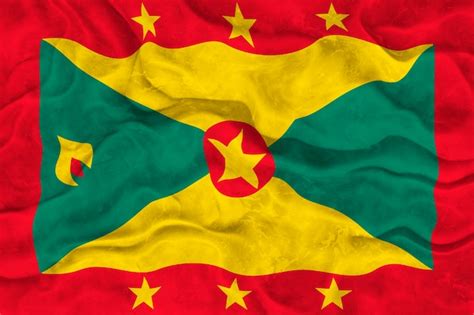 Premium Photo | National flag of grenada background with flag of grenada