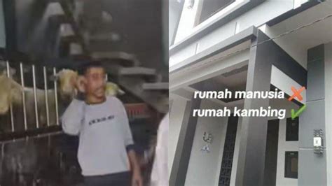 Sosok Dafit Susanto Pemilik Rumah Mewah Untuk Kandang Kambing Viral