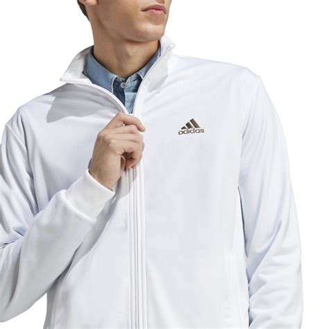 Ripley Buzo Conjunto Deportivo Hombre Adidas Ic Linear Logo Blanco