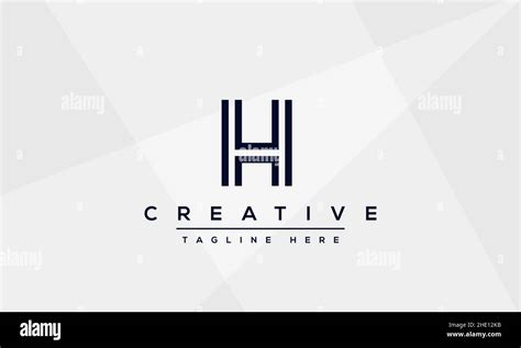 modern creative letter  vector logo design minimalist  stylish