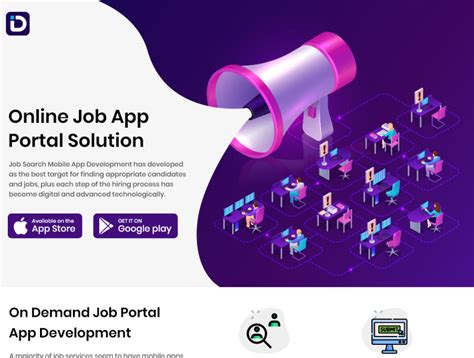 Online Job App Portal Solution By Deorwine Infotech On Dribbble