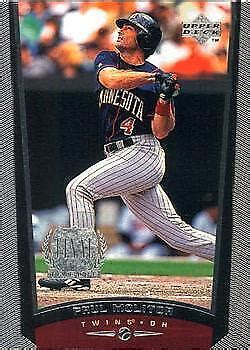 1999 Upper Deck 137 Paul Molitor Minnesota Twins Baseball Card EBay