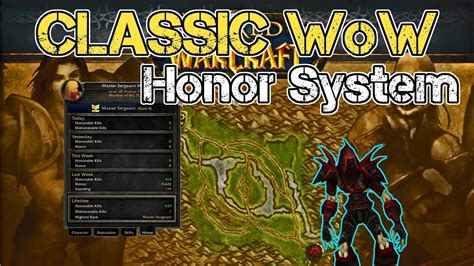 Classic Wow Honor System Youtube