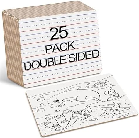 Amazon Dry Erase Boards Pack Double Sided Small Whiteboards