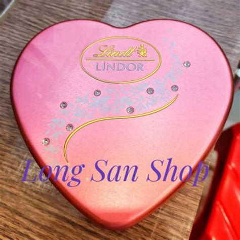 Jual PROMO Lindt Lindor Crystal Pink Heart Chocolate Coklat Impor