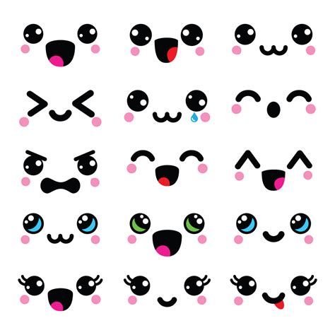 8 Emoji Emoticon Kawaii Faces Svg And Png Clip Art For Die Cut Like Porn Sex Picture