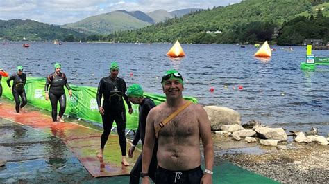 Bbc Radio Cumbria Mike Zeller When The Great North Swim