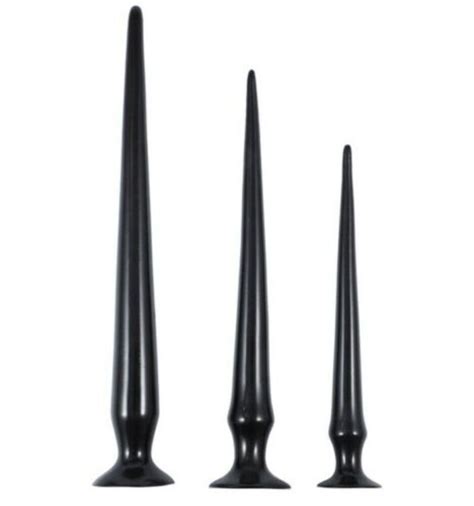 Super Long Dildo Prostate Male Massager Suction Cup Anal Butt Plug Use Lubricant EBay