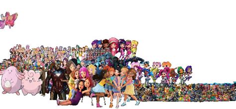 Characters Collage V2 by Luxaloverzy on DeviantArt