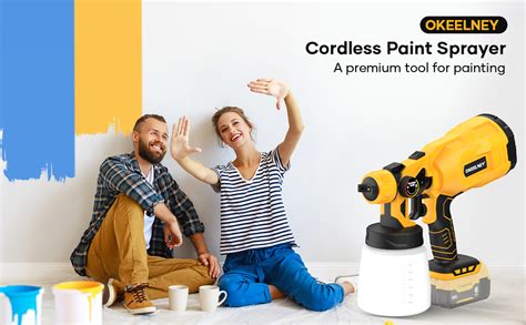 Pulverizador de pintura inalámbrico para batería DeWalt de 20 V