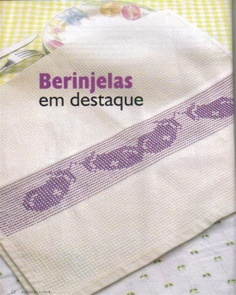 Ponto Oitinho Revista Bordado Receita Tric F Cil