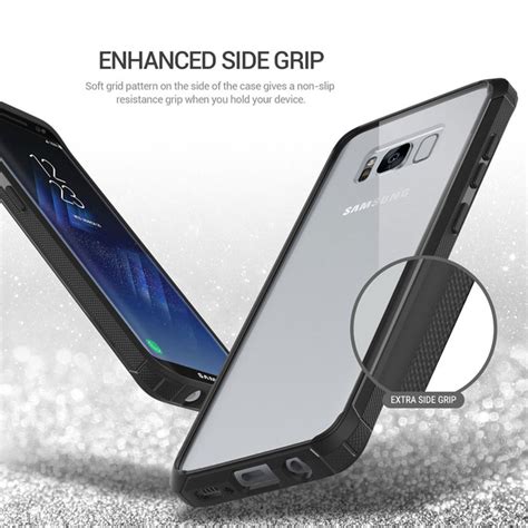 Obliq Naked Shield Samsung Galaxy S8 Case Black