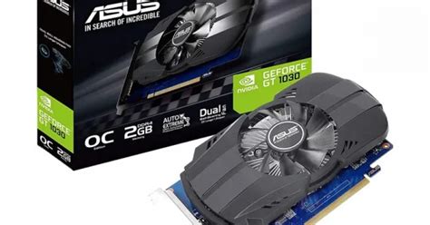 Asus Phoenix GeForce GT 1030 OC 2GB Graphics Card Price in BD