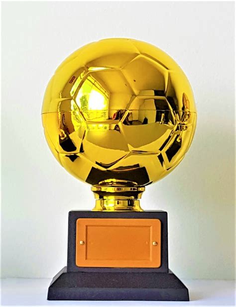 Troféu Futebol Bola De Ouro 20 5 Cm R 54 90 em Mercado Livre