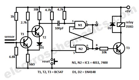 Temperature And Humidity Sensor Circuit Diagram