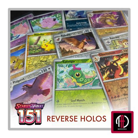 Pokemon Tcg Singles Scarlet Violet Reverse Holo Cards Kakuna