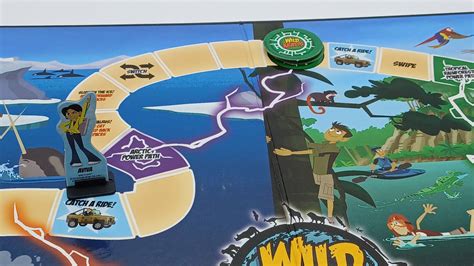 How To Play Wild Kratts Race Around The World Board Game Rules And