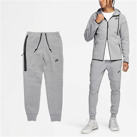 Nike 長褲 NSW Tech Fleece OG 男款 灰 黑 棉褲 縮口褲 舒適 FD0743 063 NIKE Yahoo奇摩購物中心