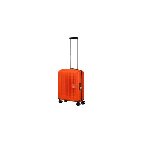 American Tourister Kabinv Ska Aerostep Spinner Cm Bright Orange