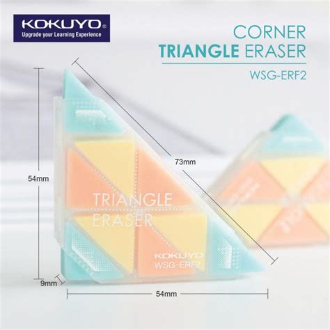 Kokuyo Wsg Erf2 Corner Triangle Eraser Lazada